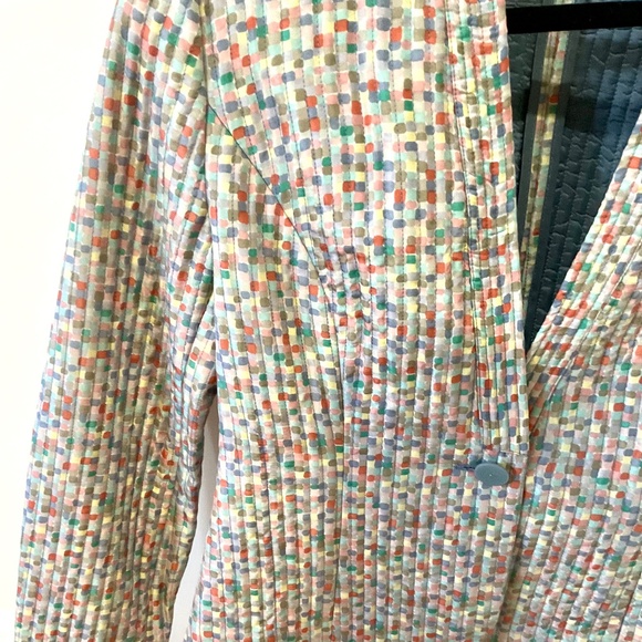 Katie Hill Blazeer 100 percent silk confetti design - Picture 8 of 8